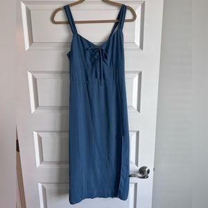 Abercrombie & Fitch NWWT Blue Midi Dress